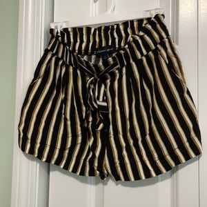 Striped comfortable pants